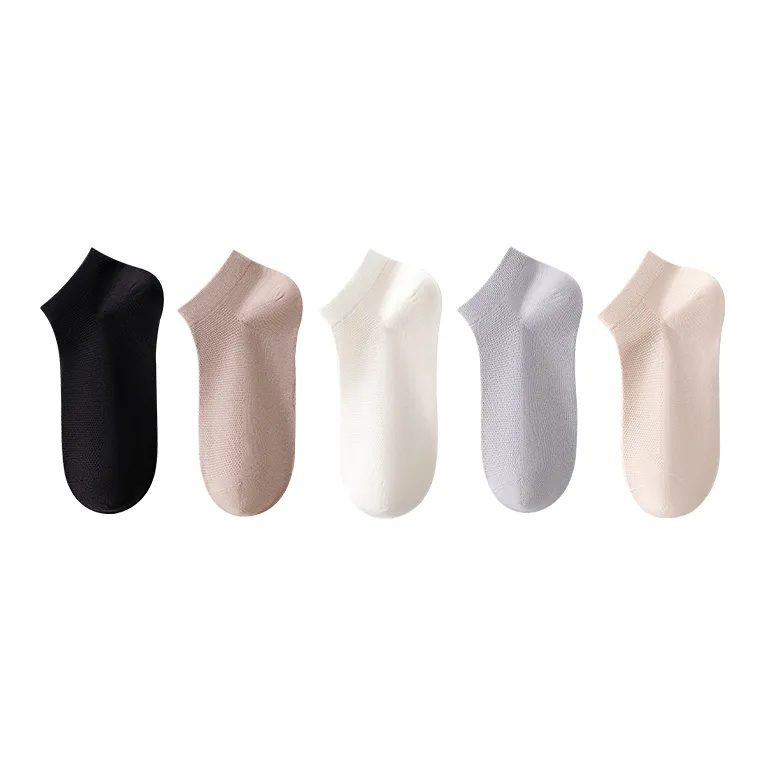 MIIOW No Show Socks Men's 5 Pack-9