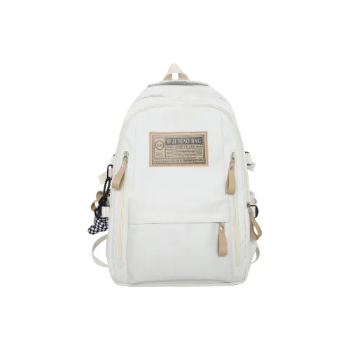 Venerable Brahma Nylon Backpack Unisex White/Black/Gray/Red/Khaki/Blue