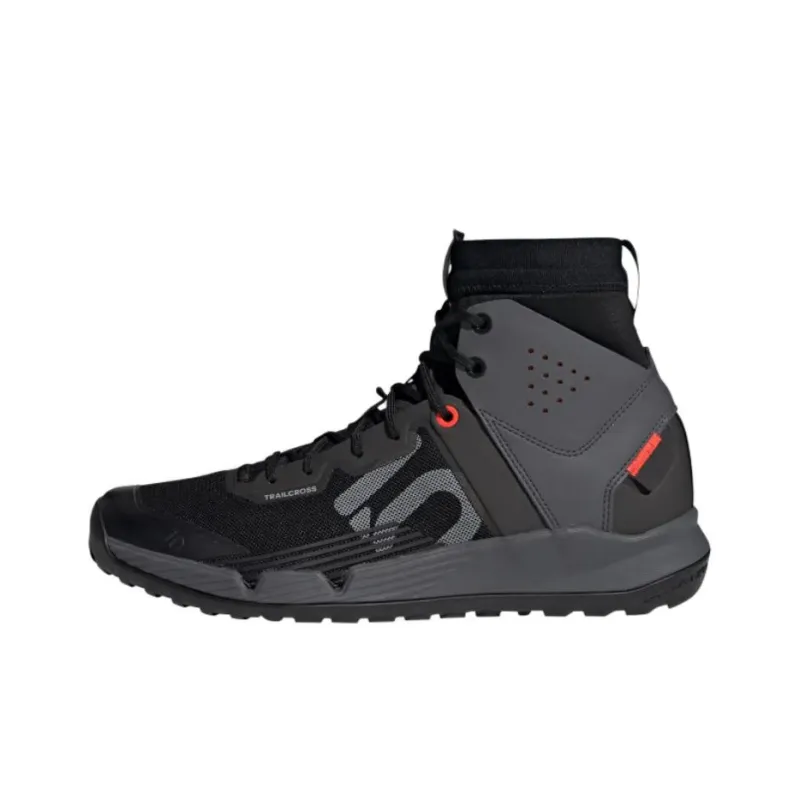 Adidas Five Ten Trailcross Mid Pro Core Black Grey Solar Red-0