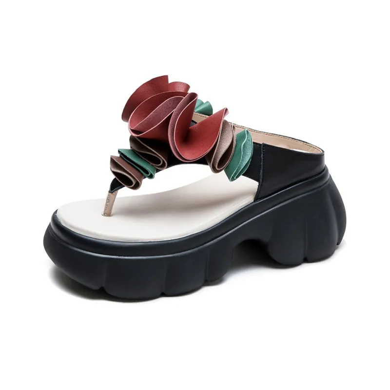 Jay Beach Sandals Women's Beige/Black-5