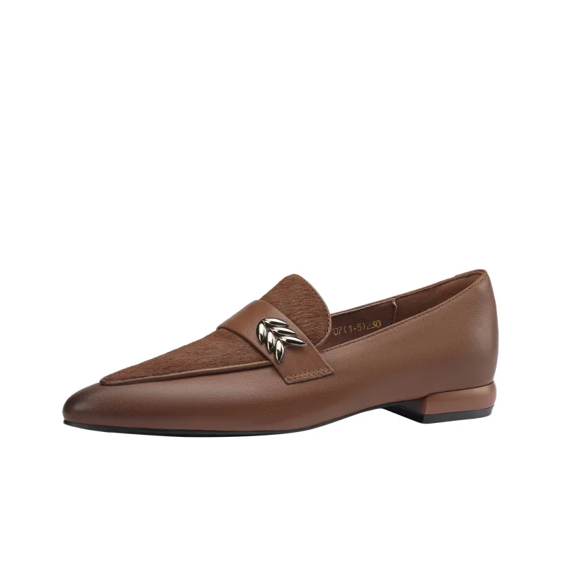 SAFIYA Loafers Women's Black, Brown-0