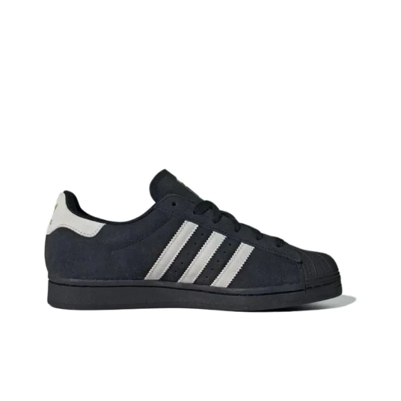 Adidas Superstar Core Black Matter Gold Women's-1