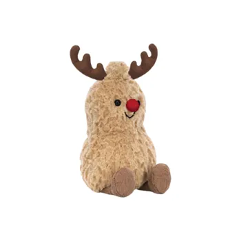 JELLYCAT Amuseables Peanut Reindeer Stuffed Animal
