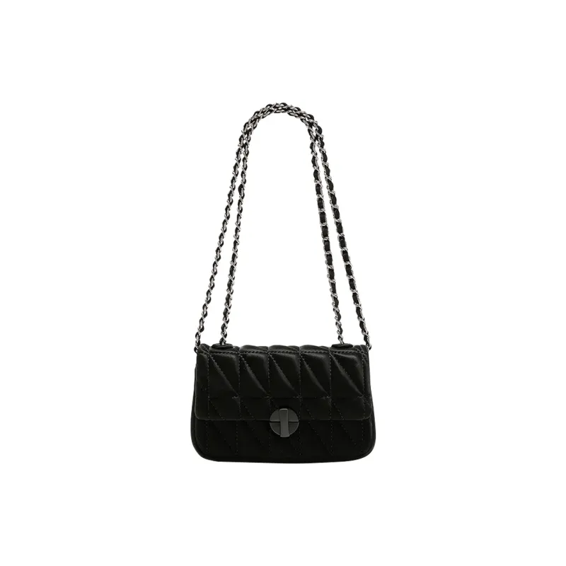 Aini Rabbit PU Shoulder Bag, Crossbody Bag Regular Women's Light Green/Pink/Silver/Black-16