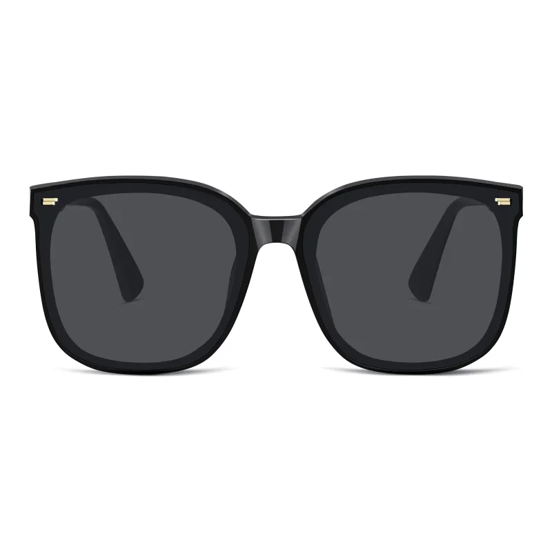 HLA TR/Memory Plastic Square Sunglasses Unisex-8