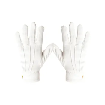 KONLLEN British American Pool Chinese Style Referee Exclusive Polyester Cotton Blend White Glove