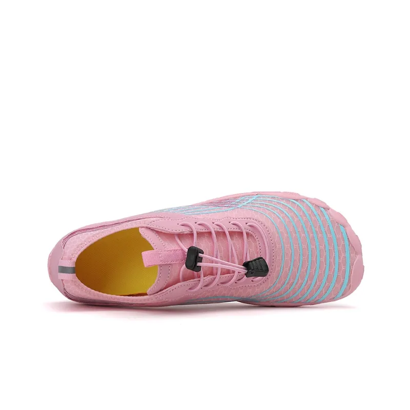 GESENLANG Slip Resistant, Breathable, Quick Dry River Trekking Shoes Women's Pink-3