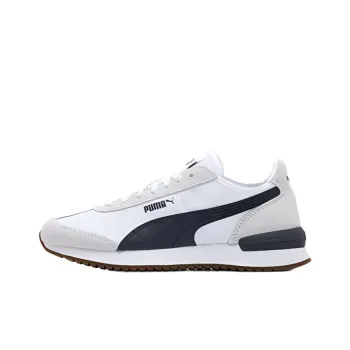 PUMA R78 Wear Resistant Low Top Casual Shoes Unisex Gray White Black