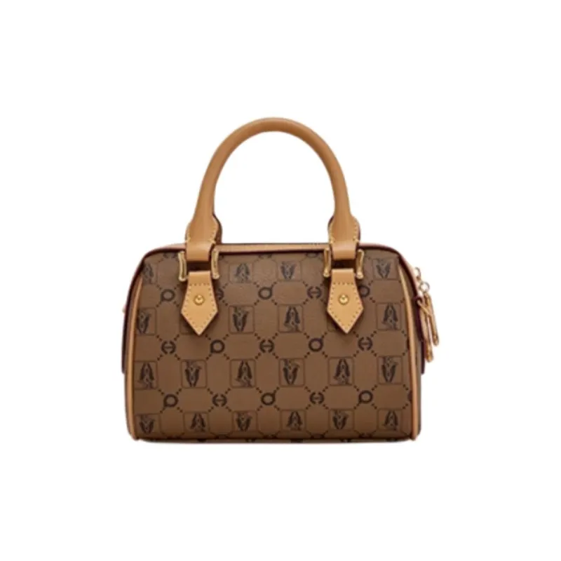 Hush Puppies Cow Leather With PVC Leather Shoulder Bag, Crossbody Bag Trumpets Women's Multicolor-18