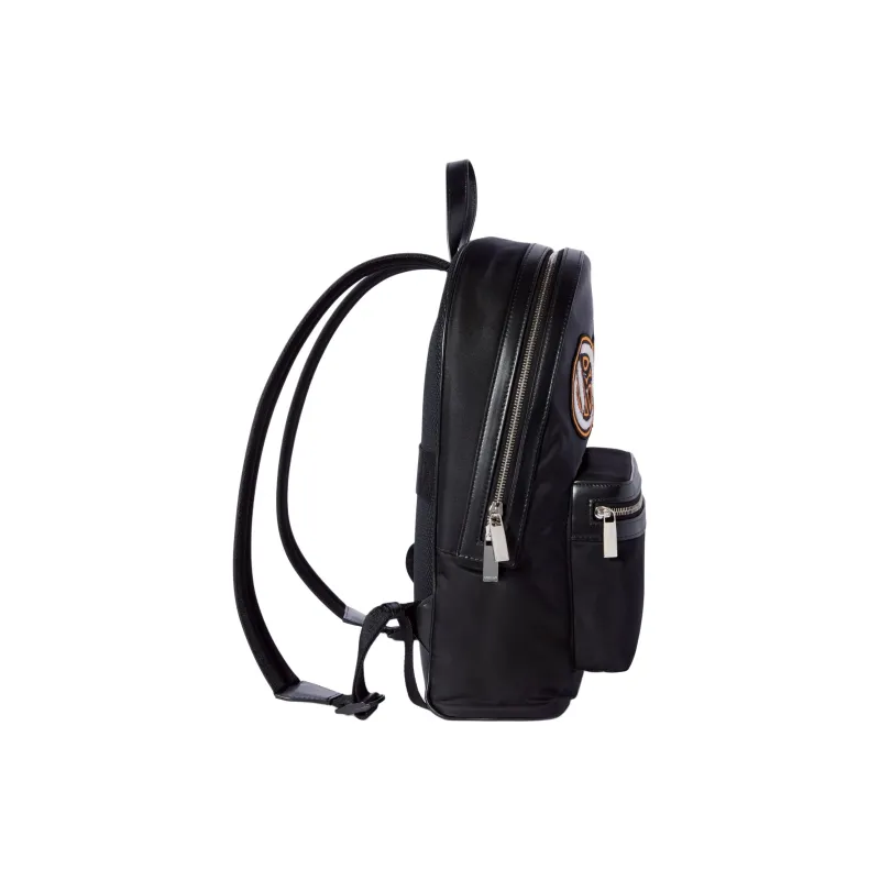 OFF WHITE Logo Embroidered Zip Up Backpack-2
