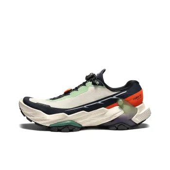 KAILAS FUGA DU Running Shoes Women's Low Top Unbleached Original Color/Midnight Blue/FUGAs Orange
