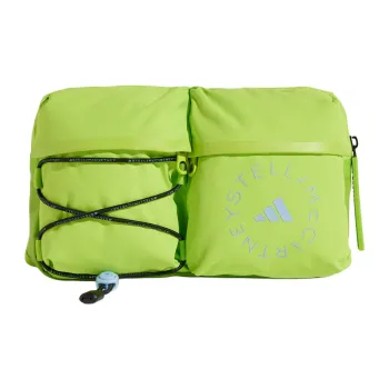 Adidas Stella McCartney Collaboration Recycled Polyester Fanny Pack Unisex Semi Neon Green