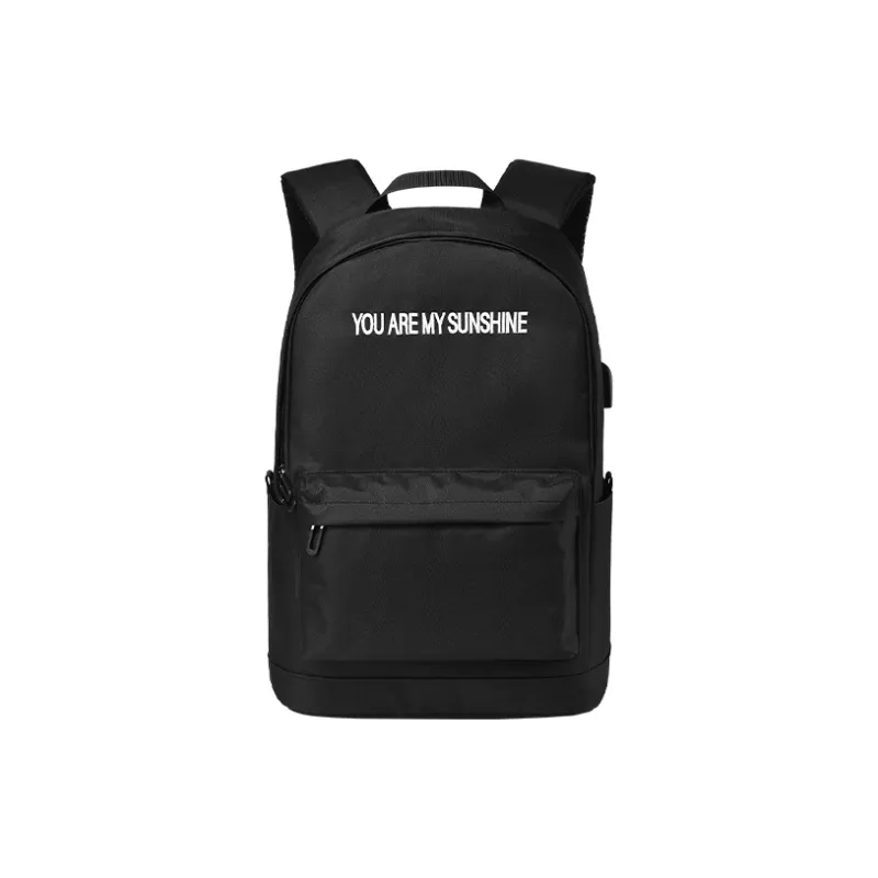 Yohji Kimura Oxford Backpack Medium Size Unisex Black/Gray-26