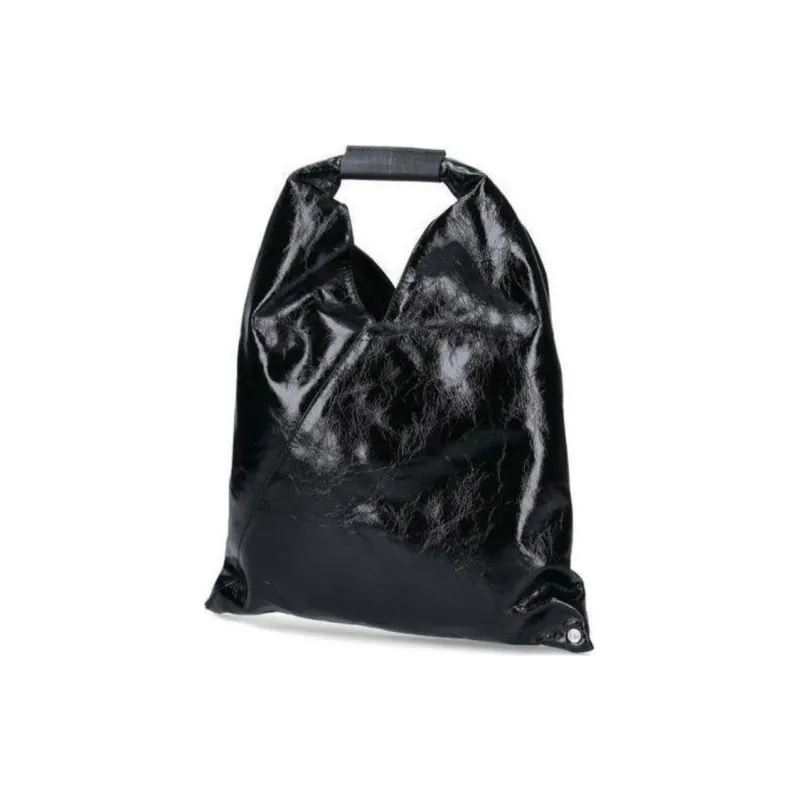 MM6 Maison Margiela Calfskin Handbag Women's Black-2