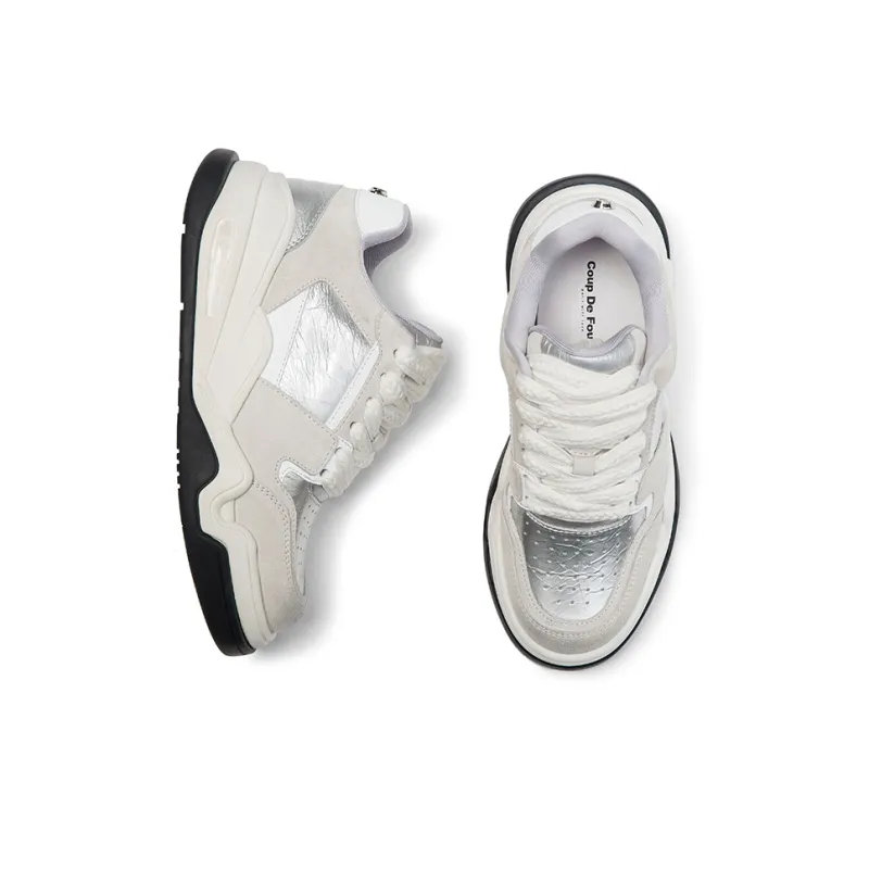 Coup De Foudre Slip-Resistant Cushioning Lightweight Low-Top Skateboard Shoes Women's-7