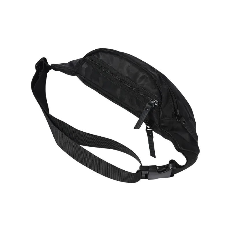 Yohji Kimura Oxford Crossbody Bag, One Shoulder Sling Bag Trumpets Men's Camouflage Black/Black-22