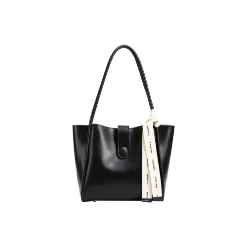 BETTERSAY PU Commute Bag, Tote Bag, Shopping Bag, Underarm Shoulder Bag Regular Women's Black/Coffee/Mud