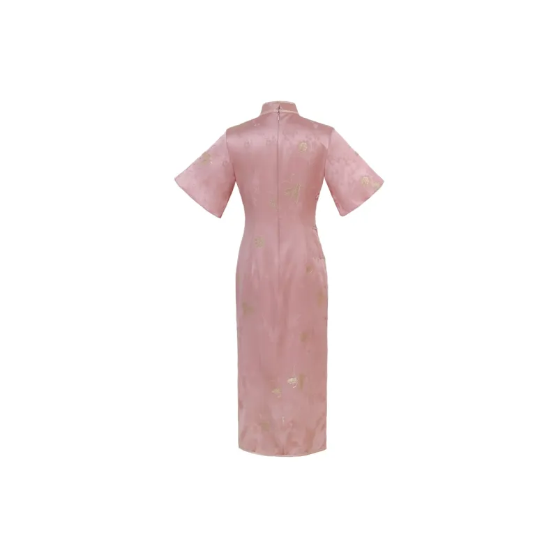 Clothes Cut By Time Cheongsam Women's Pink-1