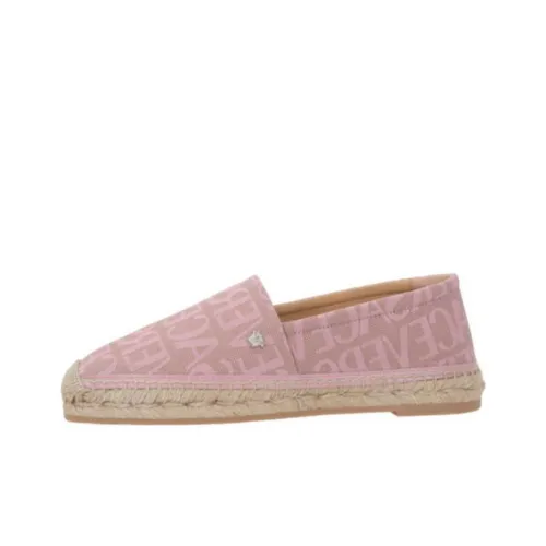 VERSACE Allover Espadrilles Women's Pink