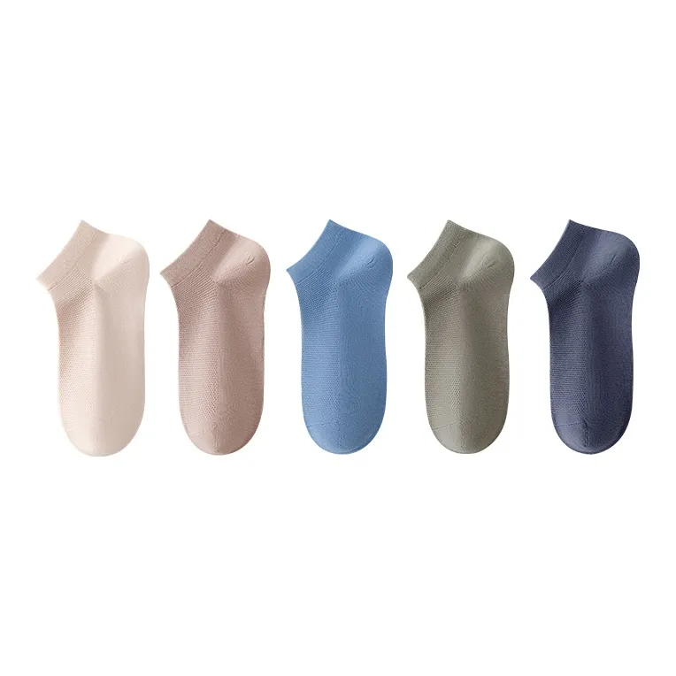 MIIOW No Show Socks Men's 5 Pack-1