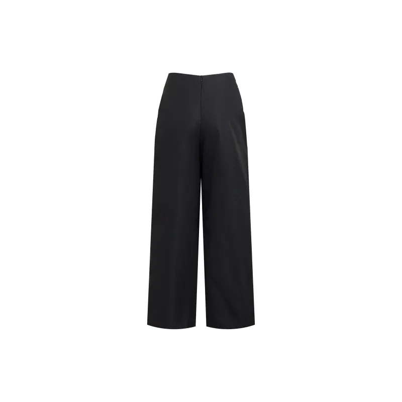 Sad Dog Casual Pants Women's Black-1