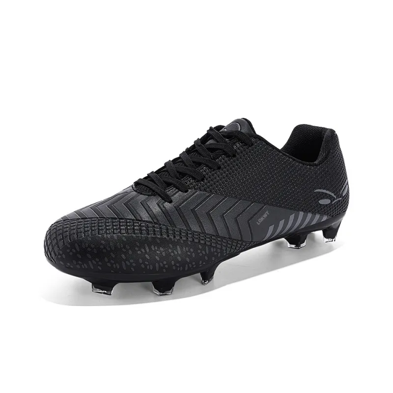 LOKWT Soccer Shoes Unisex Low Top Dark Blue-2