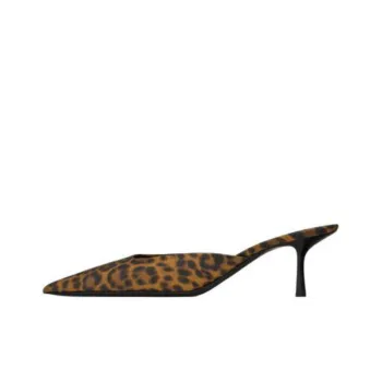 SAINT LAURENT Barbara Pointed Toe Mules Women's