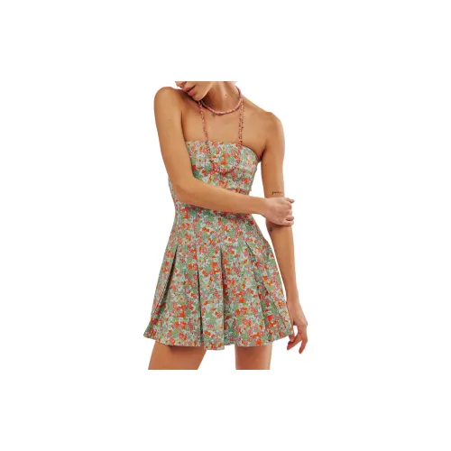 FREE PEOPLE Sleeveless Dresses Women's Spring Combo/Spring Combo Set