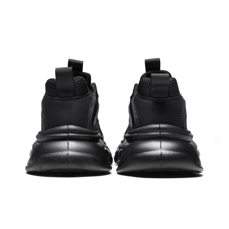 Magelly Chunky Sneakers Men Low Top Black-4