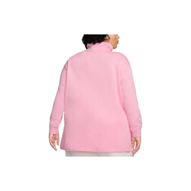 Nike Sportswear Club Fleece Sweatshirt Women's Medium Soft Pink-1