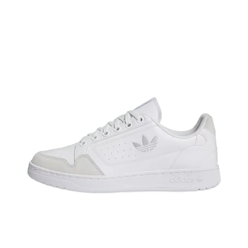 Adidas Originals NY 90 Slip Resistant Low Top Skateboard Shoes Unisex White Beige-0