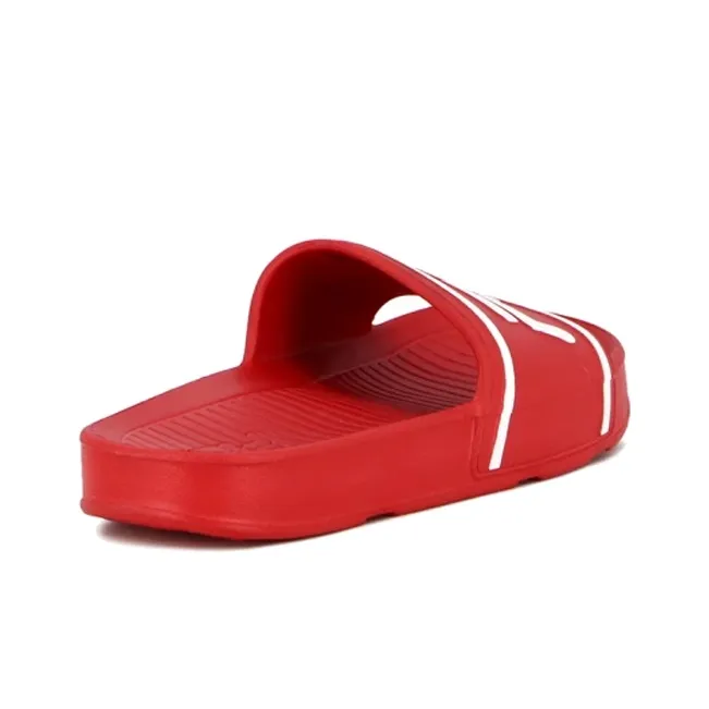 FILA Rubber Sole Totem Slip-Resistant Slippers Men's Red-3