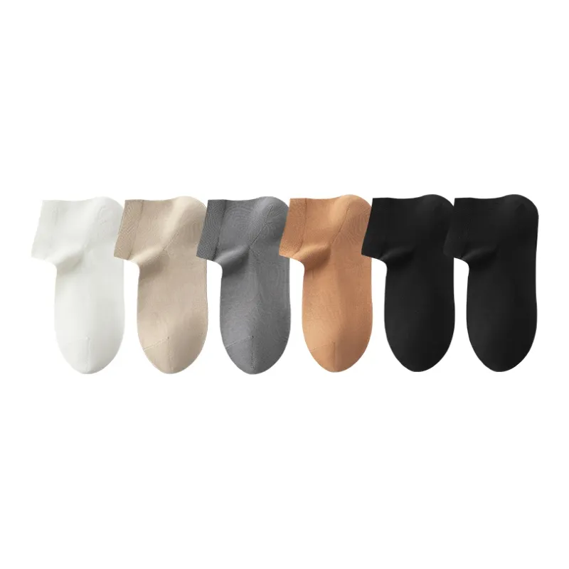 Left Divided By Right Ankle Socks Men's 6 Pack-4