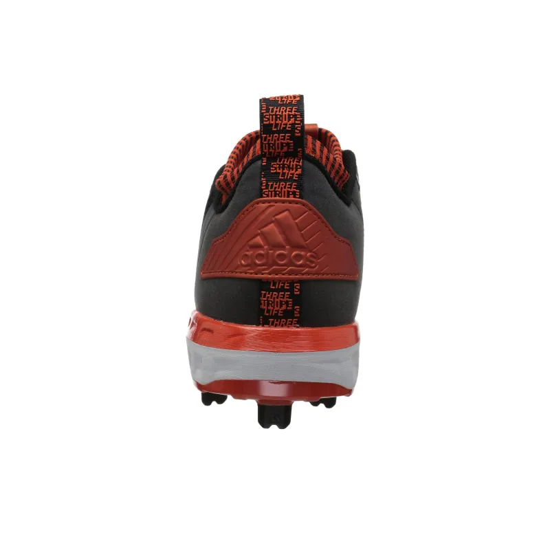 Adidas Boost Icon 3 Baseball Cleats 'Black Orange'-4