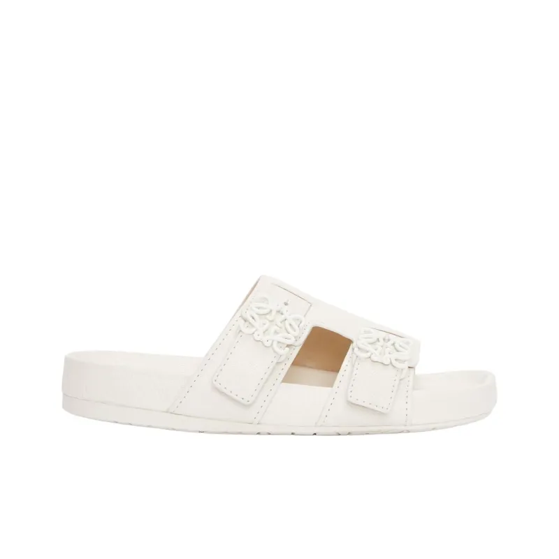 LOEWE Women's Ease Slide 'Anthurium White'-1
