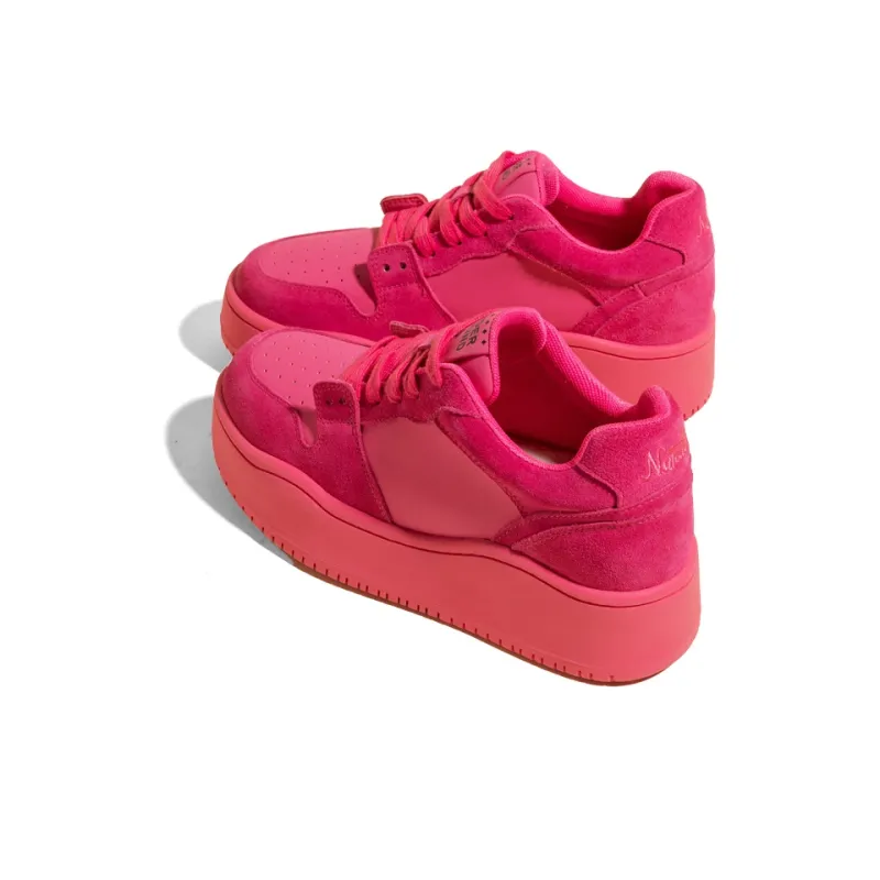 KODI Anti Slip And Wear Resistant Height Increasing Low Top Skateboard Shoes Women's-27