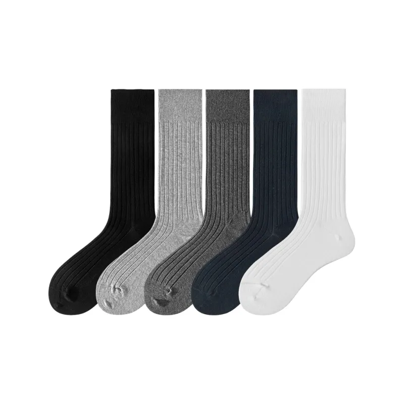 ZEROIN Knee High Socks Men's 5 Pack-49