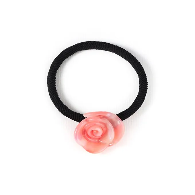 CAROMAY Acetate Plate Hair Ties Women's-4
