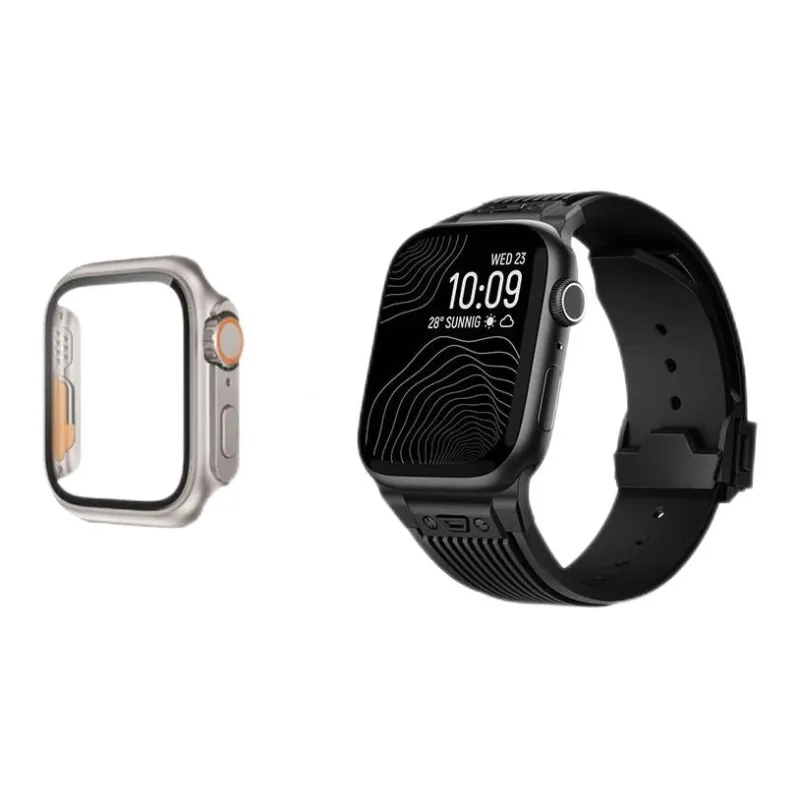 CHENSONG Apple Compatibility Watch Band Metal-5
