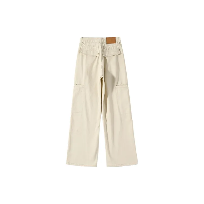 Kazakhstan Jeans Women's Apricot-6