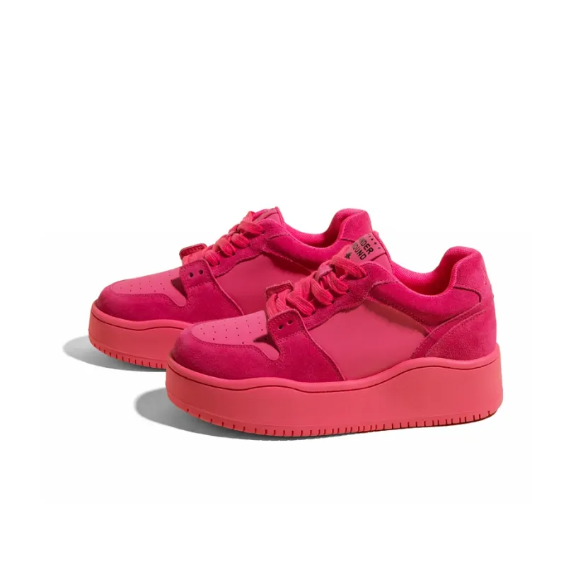 KODI Anti Slip And Wear Resistant Height Increasing Low Top Skateboard Shoes Women's-26