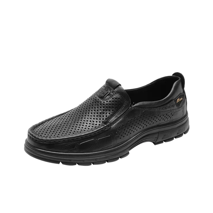 AOKANG Loafers Men Black-1