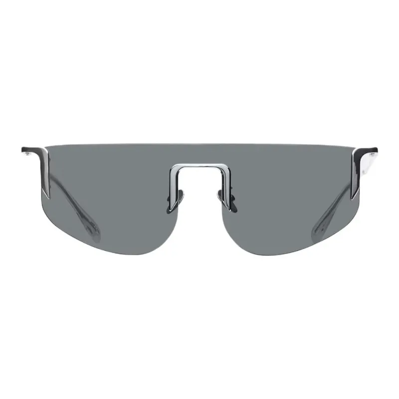 PROJEKT PRODUKT Irregular Shape Sunglasses Men's Silver-1