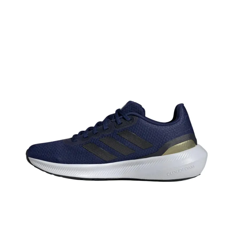 Adidas Runfalcon 3.0 Wear-Resistant Low-Top Running Shoes Women's Dark Blue-0