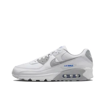 Nike Air Max 90 White Racer Blue Light Smoke Grey