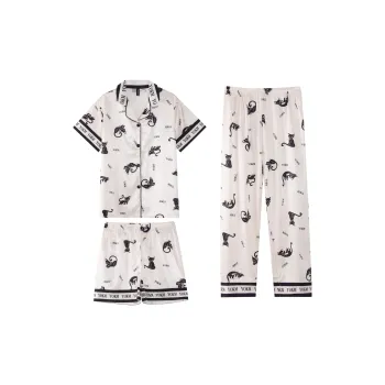 WANANNI Pajama Set Women's White