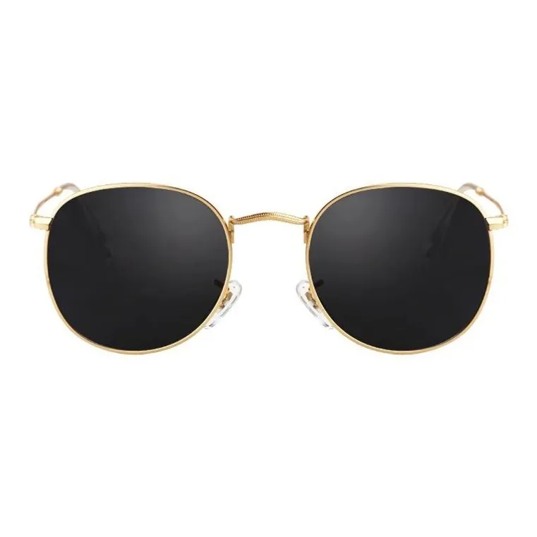 MK MINGKU Alloy Round Sunglasses Unisex-1