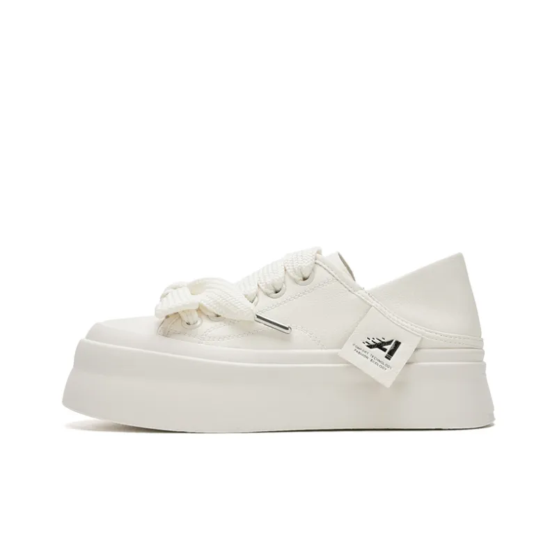 AOKANG Casual Shoes Women's Low Top Dusty Pink/Ecru-4