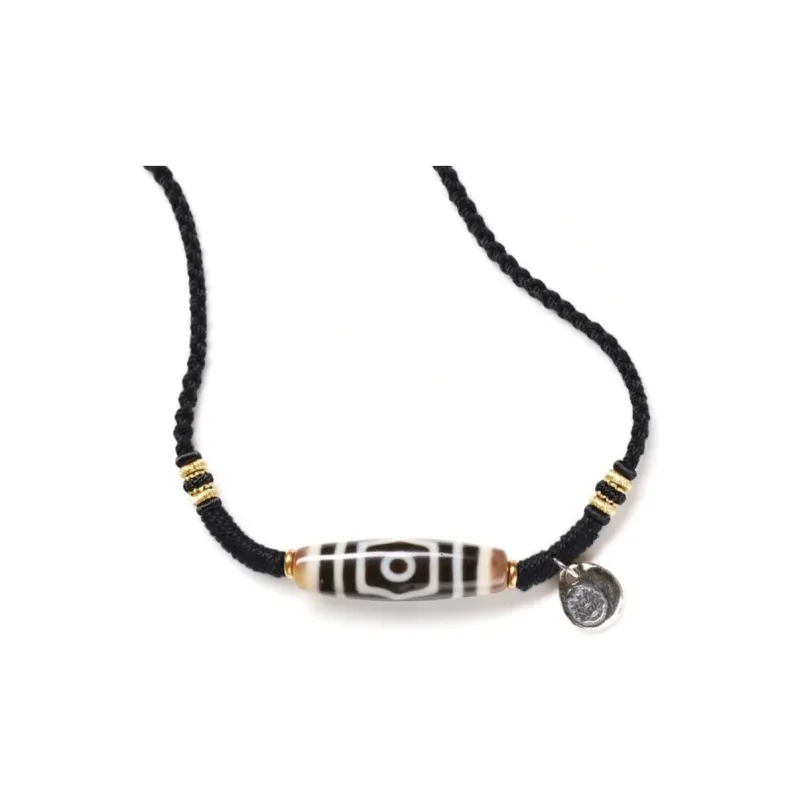 Jade Linmen Agate Necklaces Unisex-0