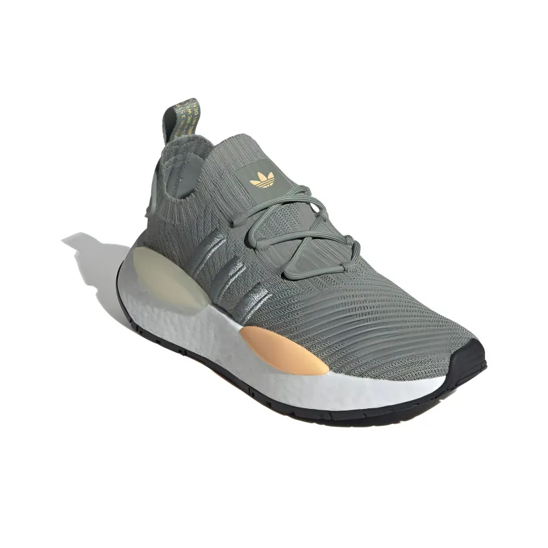 NMD_W1 Women's Adidas Originals 'Silver Green Acid Orange'-2